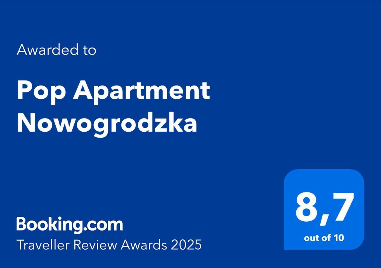 Pop Apartment Nowogrodzka Warsaw Exterior photo